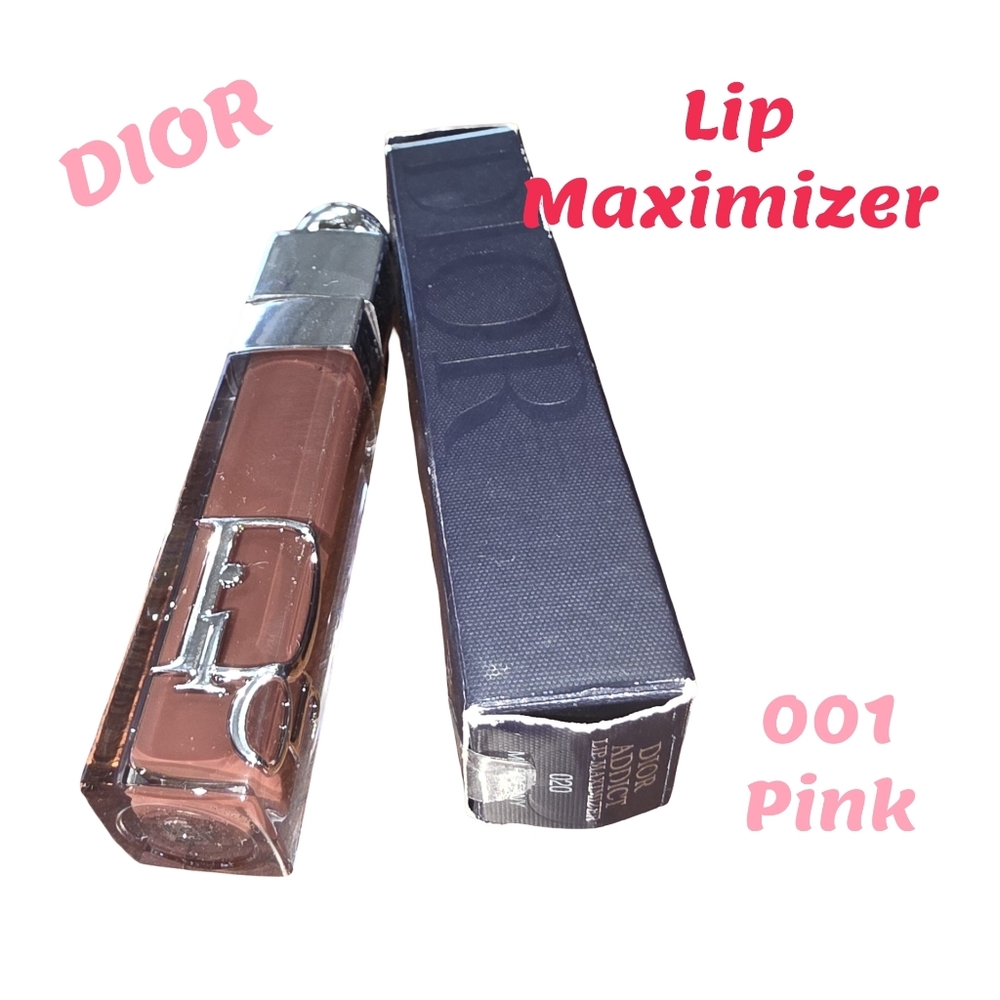 Dior Addict Lip Maximizer Gloss 001 Pink-Sheer NEW